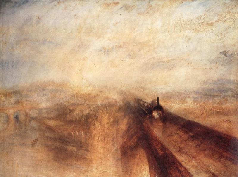 Eugene Delacroix Regen,Dampf und Geschwindigkeit Spain oil painting art